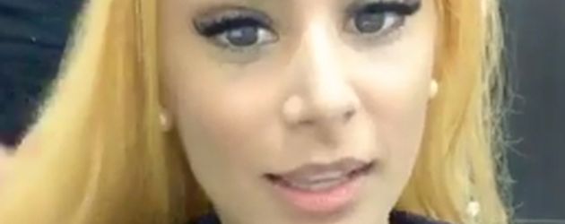 Tanja Tischewitsch in einem "Snapchat"-Video Tanja Tischewitsch in einem "Snapchat"-Video