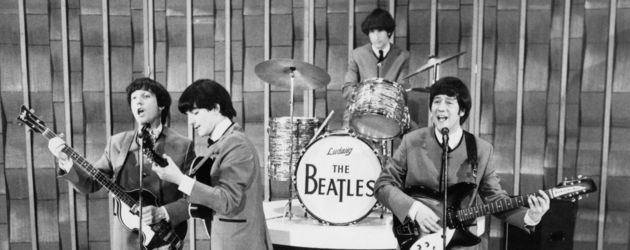 Paul McCartney, John Lennon und Ringo Starr Paul McCartney, John Lennon und Ringo Starr