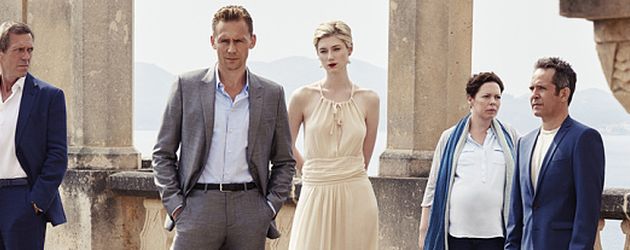 Tom Hiddleston und Hugh Laurie Tom Hiddleston und Hugh Laurie