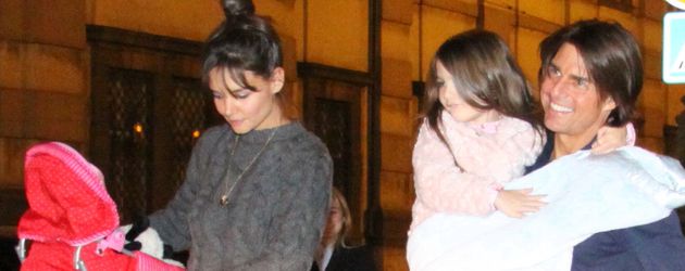 Katie Holmes, Suri Cruise und Tom Cruise Katie Holmes, Suri Cruise und Tom Cruise