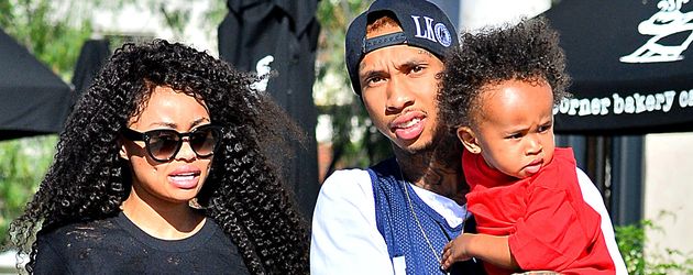 Blac Chyna, Tyga und King Cairo Blac Chyna, Tyga und King Cairo