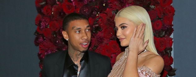Rapper Tyga und Kylie Jenner bei der "Harper's Bazar"-Party in New York Rapper Tyga und Kylie Jenner bei der "Harper's Bazar"-Party in New York