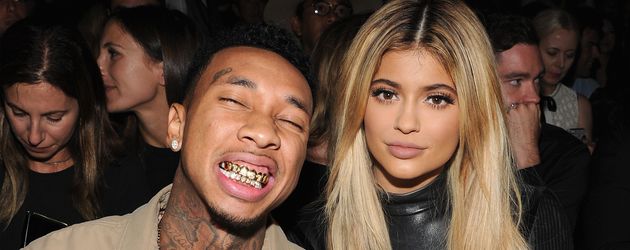Tyga und Kylie bei der Fashion Week in New York Tyga und Kylie bei der Fashion Week in New York