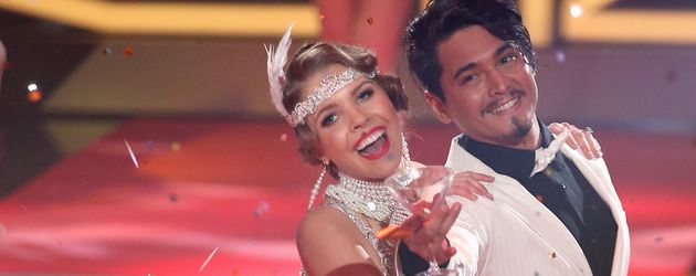 Victoria Swarovski und Erich Klann bei "Let's Dance" Victoria Swarovski und Erich Klann bei "Let's Dance"