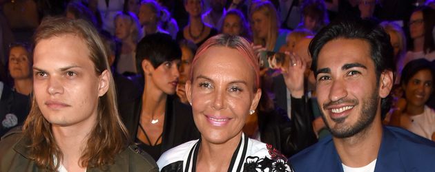 Wilson Gonzalez Ochsenknecht, Natascha Ochsenknecht, Umut Kekill bei der Berlin Fashion Week 2016 Wilson Gonzalez Ochsenknecht, Natascha Ochsenknecht, Umut Kekill bei der Berlin Fashion Week 2016
