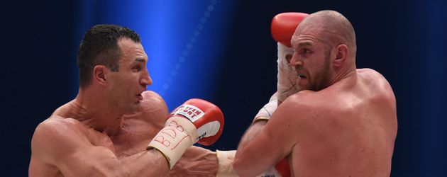 Wladimir Klitschko und Tyson Fury Wladimir Klitschko und Tyson Fury