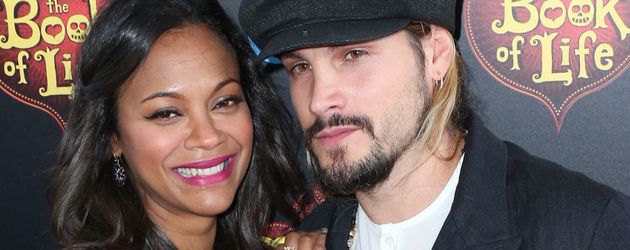 Zoe Saldana und Marco Perego Zoe Saldana und Marco Perego