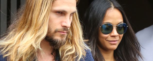 Zoe Saldana und Marco Perego Zoe Saldana und Marco Perego